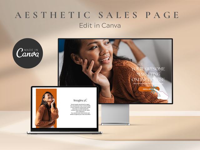 The Holding Space &mdash; Coaching Sales Page Template