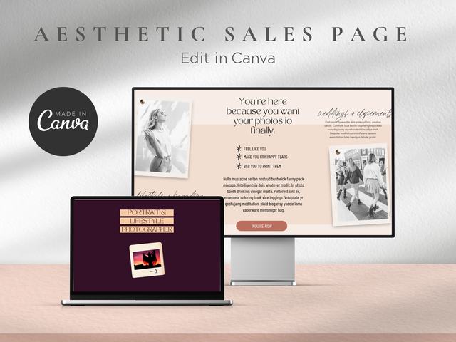 The Styled Home &mdash; Sales Page for Interior Stylists