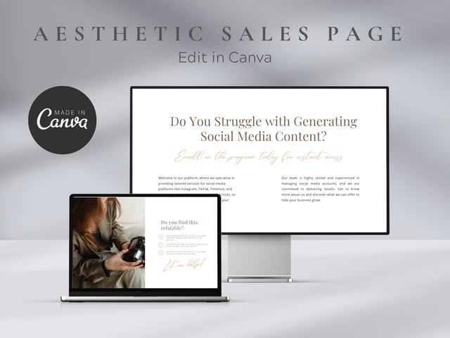 The Next Level &mdash; Coaching & Course Sales Page