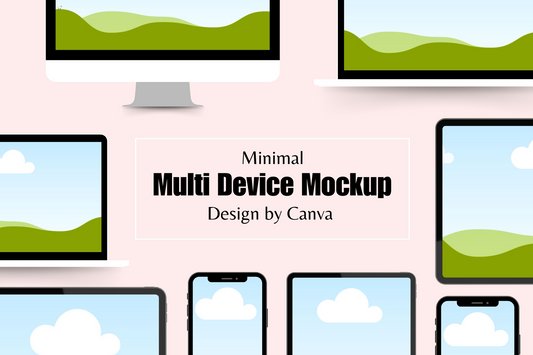 110 Multi Device Mockup Canva Templates