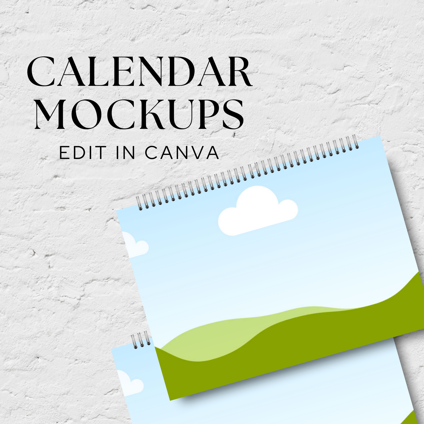 Calendar Canva Mockup