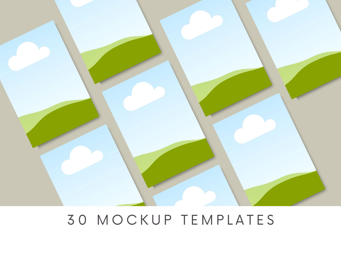 30 Pink Digital Product Mockup Templates