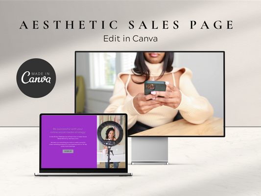 Coaching Sales Page Template