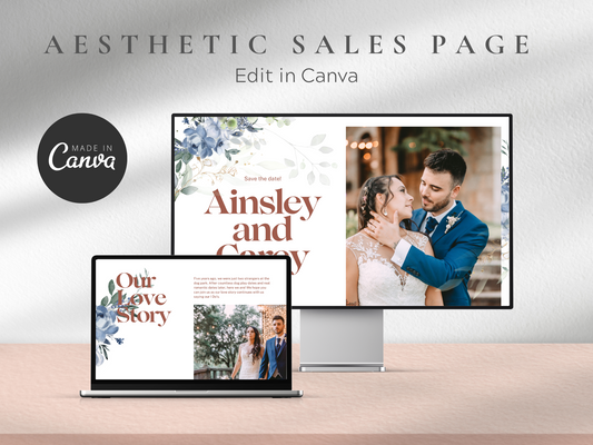 Canva Wedding Invitation Website