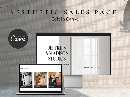 Website Template for Photographers