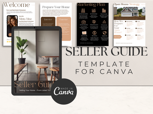 Luxury Seller Guide Canva Fully Editable