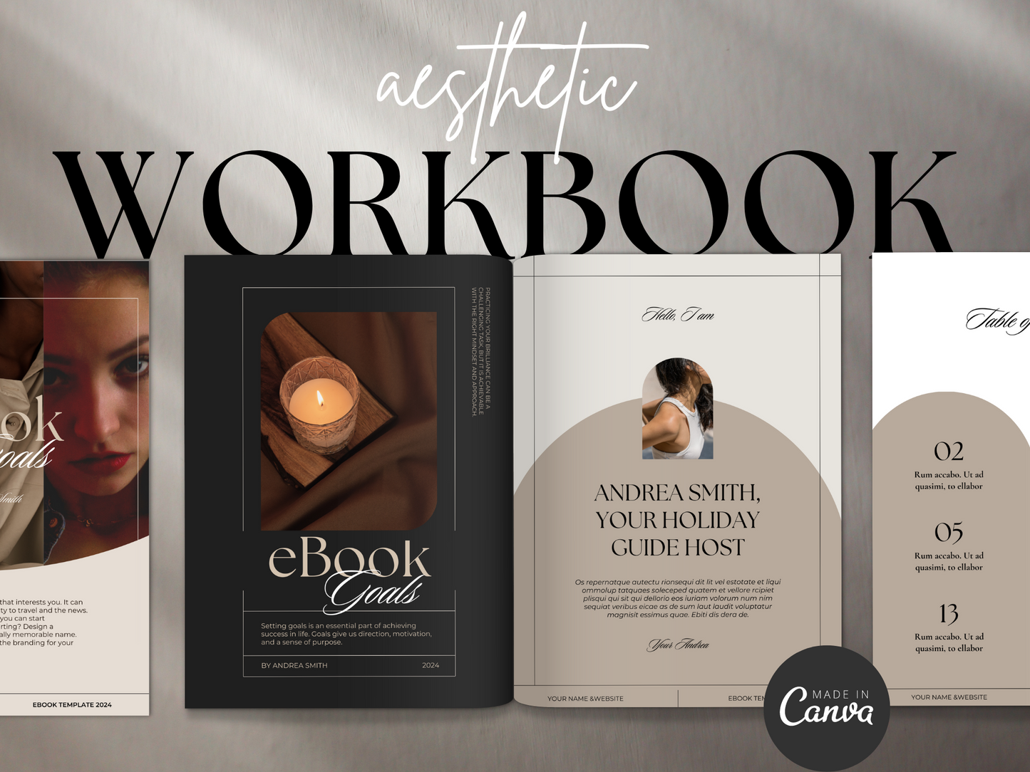 Small Business Ebook Aesthetic Template