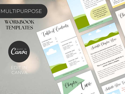 Multipurpose Canva Ebook