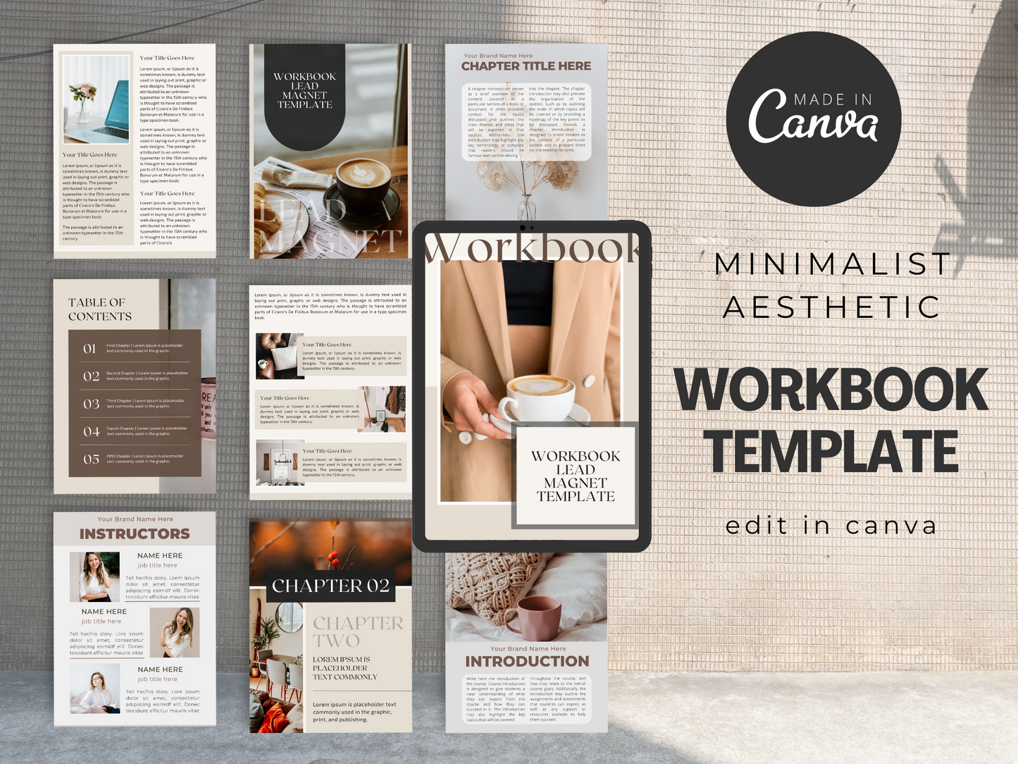 Ebook Template Canva