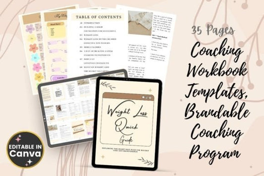 Weight Loss Quick Guide Templates